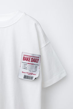BREAD STICK PRINT T-SHIRT - Zara фото 3