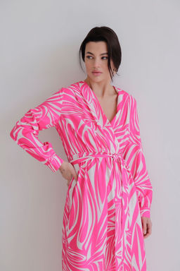 Martichelli Платье бело-розовое фото 16