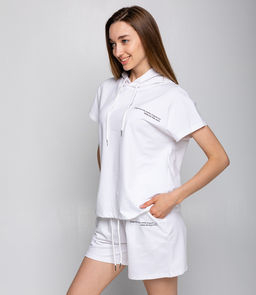 Спортивный костюм #КТ3885, белый