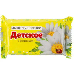 KМЗ Мыло туалетное ДЕТСКОЕ Ромашка п/п (100г).40
