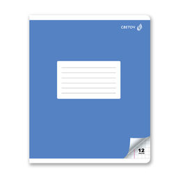 Светоч Т74 Тетрадь ученическая школьная A5 12 л. на скобе 65 г/кв.м , белизна 100 % 25 шт. клетка 01398 Однотон с уголком  фото 4