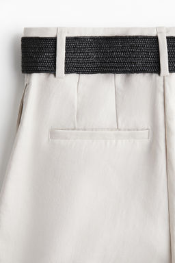 Pantal?n amplio con cintur?n - H&m фото 3
