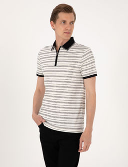 Bej Slim Fit Ti__rt