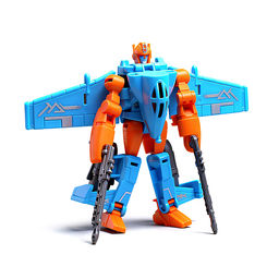 Робот трансформирующийся в машины, в коробке