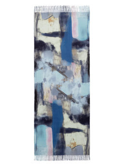 Палантин жен. виск+шерсть 70х195 LG33-600-11