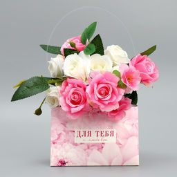 Цена за 3 шт. Переноска влагостойкая для цветов Для тебя, 15 х 10 х 13 см