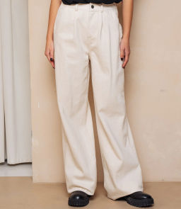 Джинсы #ОКТ165001, светло-бежевый - Dommod фото 2