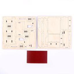 Конструктор из дерева.Техника «Грузовик» 23 детали