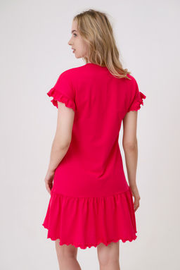 Платье женское из кулирки Чейси 2 малиновый