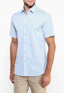 Сорочка мужская короткий рукав GREG Gb241/307/45/ZV STRETCH  фото 6