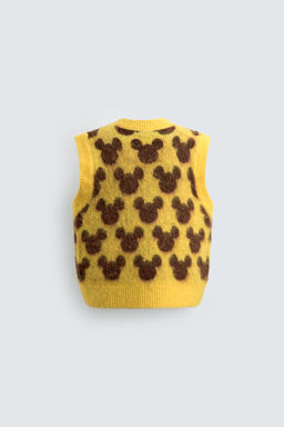 MICKEY SILHOUETTE KNIT VEST HARRY LAMBERT FOR ZARA X DISNEY  фото 2