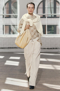 ZW COLLECTION STRAIGHT-LEG MID-RISE JEANS - Zara фото 5