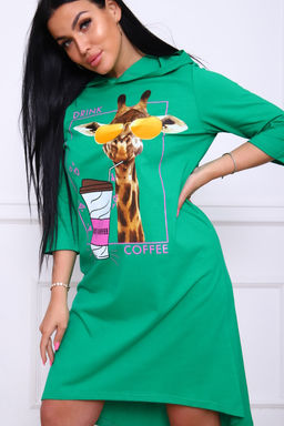 Туника с капюшоном 3320-0001-К-ОН