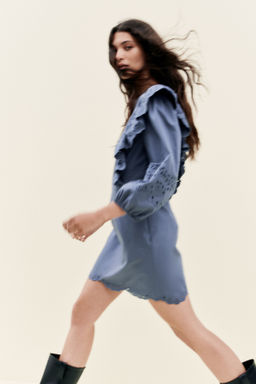 Vestido con bordado ingl?s - H&m фото 2