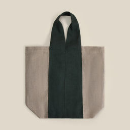 Сумка шоппер с ручками SL HOME Linen shopper, 50?50 см, 100% лён, 200 г/м2