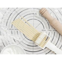 Валик для нарезки теста Доляна Сетка, 20?7?4.5 см, белый  фото 2