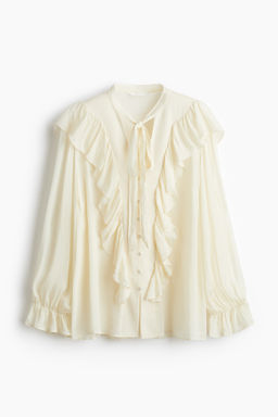 Blusa con volantes