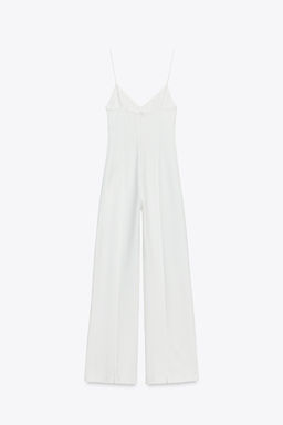 INTERLOCK WIDE-LEG JUMPSUIT - Zara фото 13