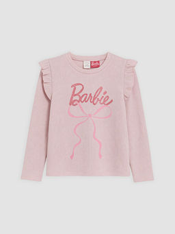 F?rf?rl? Barbie Bask?l? K?z ?ocuk Ti??rt