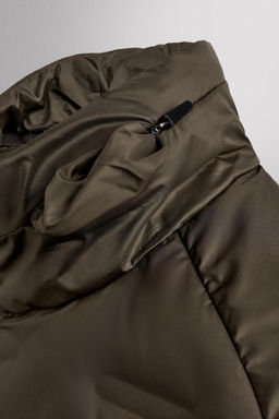 RUNNING FEATHER BLEND PUFFER JACKET