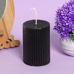 Свеча "Французская ночь" 5*7,5, Черный