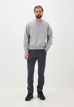 Брюки мужские 23150-433 софтшелл темно-серый