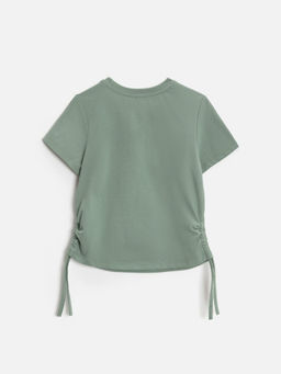 ACOOLA / Футболка детская для девочек Vegas бледно-зеленый  фото 2