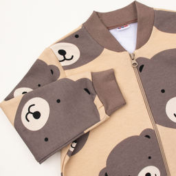 Куртка футер 2х нитка начёс 1802310108 - Youlala фото 2