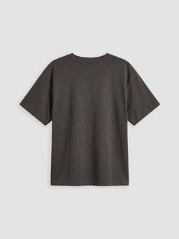 Bisiklet Yaka Bask?l? Erkek ?ocuk Ti??rt