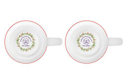 Набор 2 кружек 400 мл 12*9*10 см Снегири NEW BONE CHINA - Elan gallery фото 5