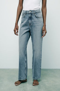 TRF MOM FIT HIGH-WAIST JEANS - Zara фото 24