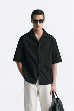 GEOMETRIK JACQUARD GOMLEK - Zara фото 2