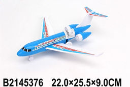 Самолет инерционный 25,5см (2145376)