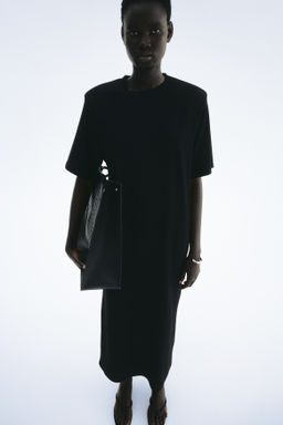 Vestido camiseta con hombreras - H&m фото 3