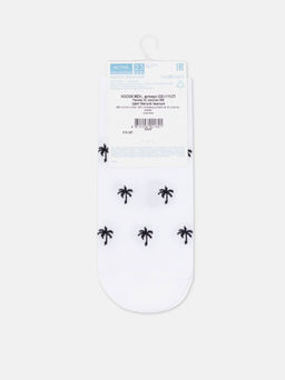 Цена за 2 пары. Носки Короткие CONTE ACTIVE Носки женские (короткие) белый-черный - Conte elegant фото 9