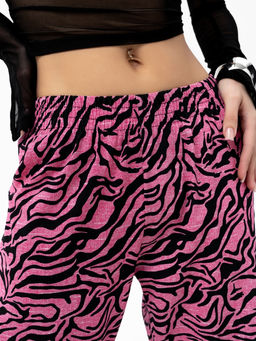 Брюки жен.арт.1135/1-1,черно-розовые - Binita фото 5