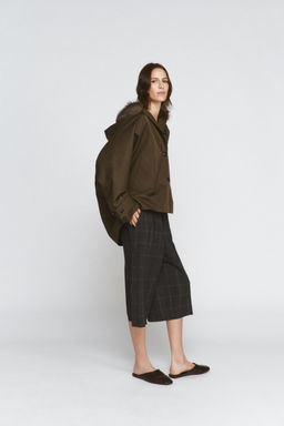 ZW COLLECTION FAUX SHEEPSKIN COLLAR PARKA - Zara фото 10