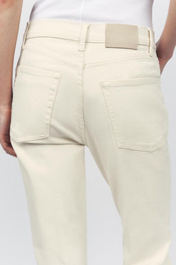 ZW COLLECTION HIGH-WAIST BOOTCUT CROPPED JEANS - Zara фото 11