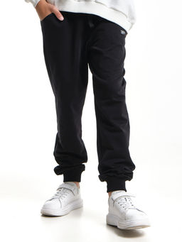 Брюки для мальчика штаны спортивные школьные 22-9819 черный - Mini maxi фото 5