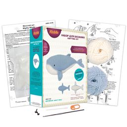 Набор для вязания Miadolla AMG-0109 Могучий кит  фото 4