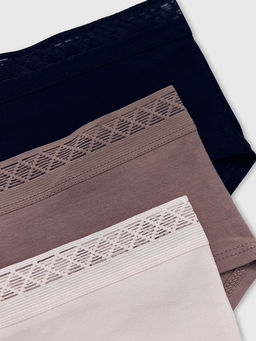 Трусы женские шорты мультипак (3 шт.) в черном цвете - Mark formelle фото 9