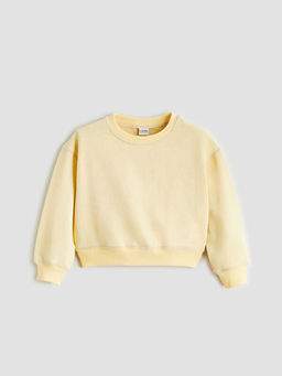 Bisiklet Yaka K?z ?ocuk Sweatshirt