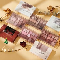 MOTY Палетка теней для век Shadow Gallery 12 цветов, тон 02