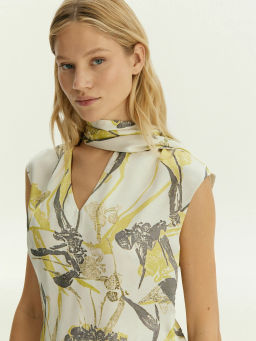 Блузка из 100% вискозы, B3246/narcis - Emka фото 3