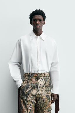 LIMITED EDITION SHIRT WITH BOW DETAIL ON THE CHEST