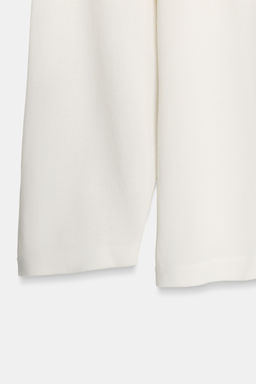 JERSEY OVERSIZE PUNTO FINO / Blanco - Zara фото 8