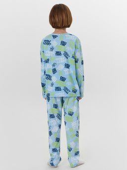 КОМПЛЕКТ ДЛЯ МАЛЬЧИКОВ (ЛОНГСЛИВ, БРЮКИ) - Mark formelle фото 2