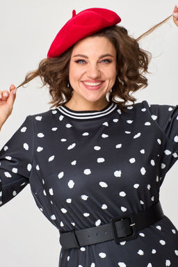 Платье INVITE 4083 черный дизайн - Mira fashion фото 4