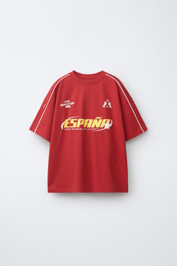 CAMISETA ESTAMPADO ESPA?A FIFA WORLD CUP  2026 / Rojo
