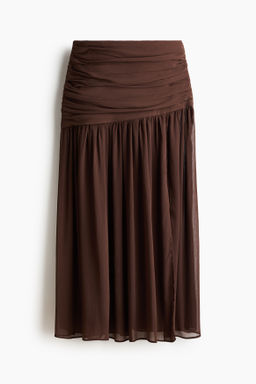 Maxifalda transparente